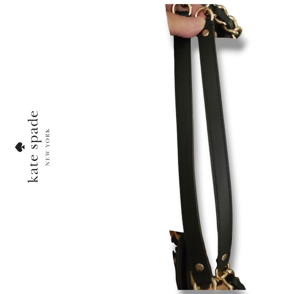 KATE SPADE NewYork Streetcar Darya Leopard Calfhair FUR Handbag Pony Hair - Picture 15 of 17